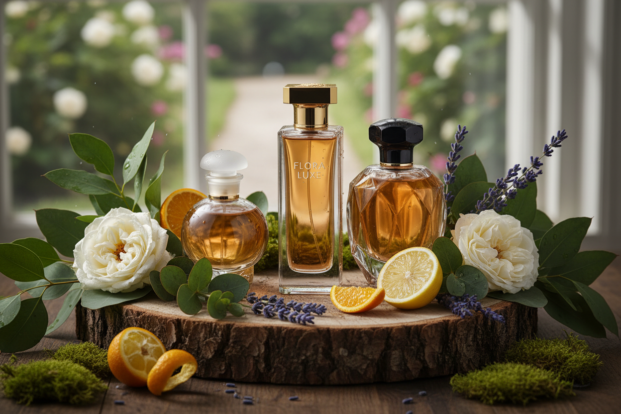 Perfumes con aromas de la naturaleza